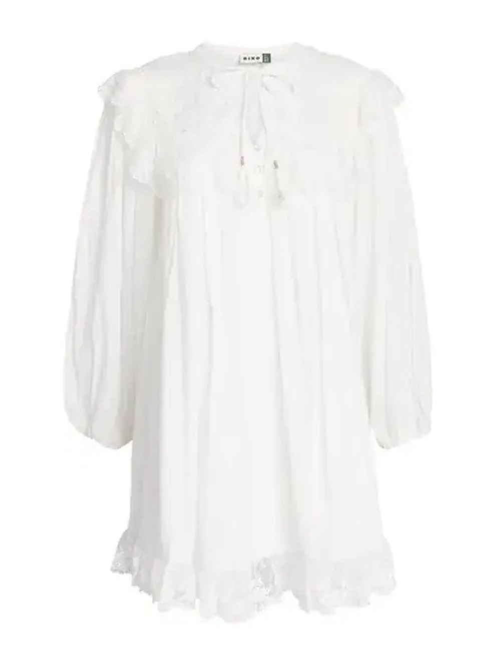 Cotton Embroidered Inez Mini Dress